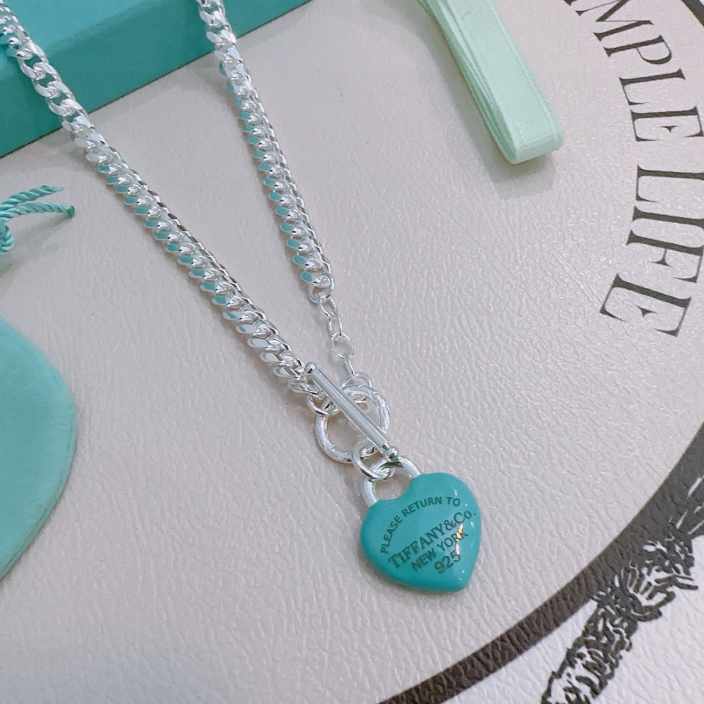 Tiffany & Co. Heart Tag Necklace
